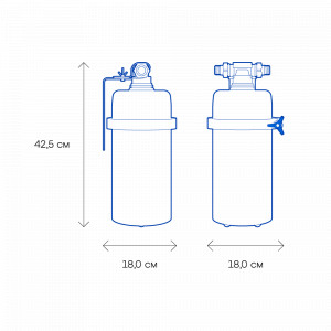 Аквафор Викинг Миди 300 для горячей воды